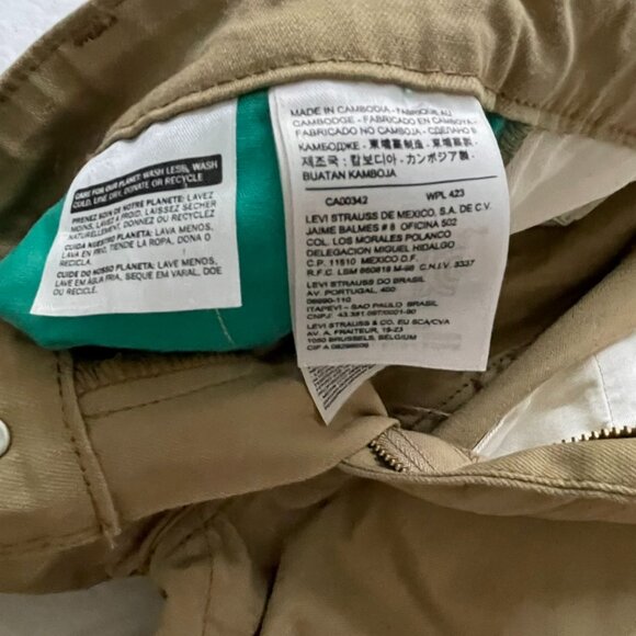 Levi’s Stretch Commuter Chinos 32x32 - Picture 4 of 6